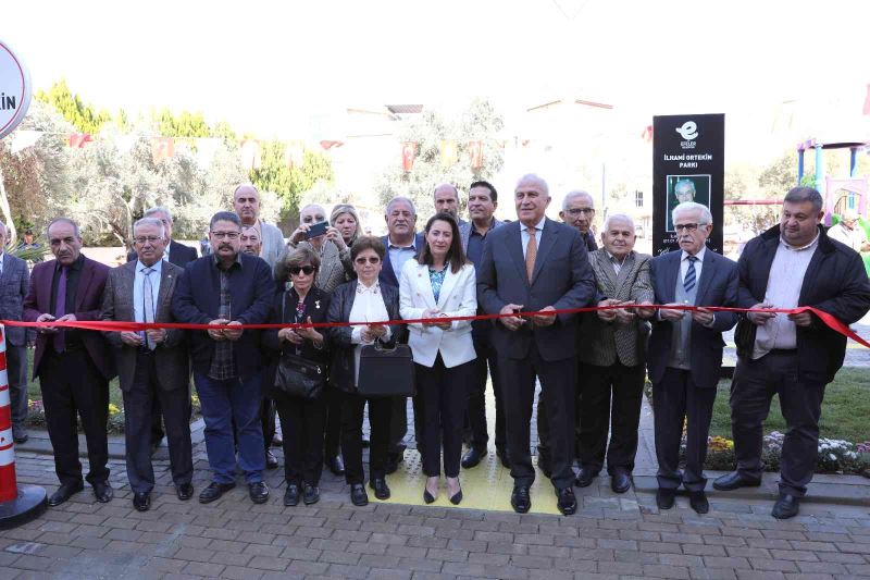 Efeler’de İlhami Ortekin Parkı açıldı
