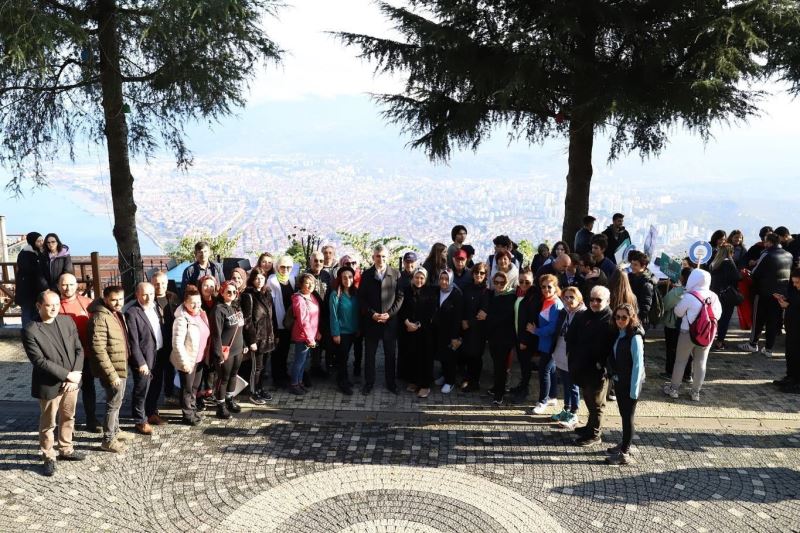 Boztepe’den şehre sağlıklı yaşam yürüyüşü
