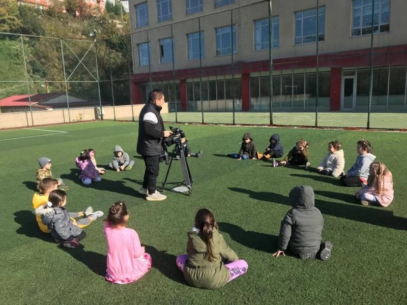 Anasınıfı öğrencileri gazetecilik mesleğini tanıdı
