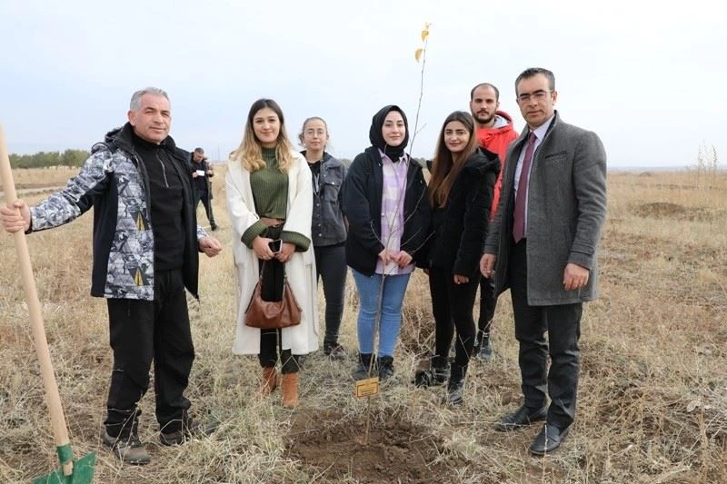 Ağrı’da 41 maden şehidi anısına fidan dikildi
