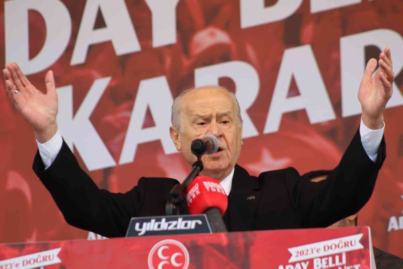 MHP Genel Başkanı Bahçeli, “PKK’ya kol kanat gerip arka çıkan Kılıçdaroğlu’dur”
