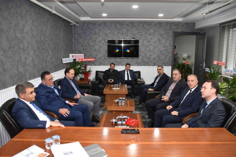 Başkan Çapraz, Vali Gürel ile Eskipazar OSB’yi görüştü

