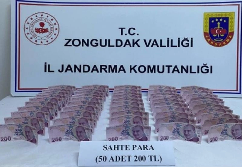 Piyasaya sahte para süren kalpazanlar yakalandı
