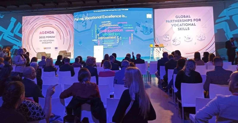 NEVÜ’lü öğrenciler ‘Mesleki Eğitimde Mükemmeliyet Merkezleri Ağı’ Toplantısında
