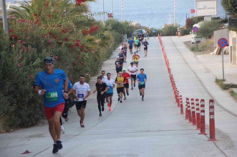 Bodrum’da ultra maraton koşuldu
