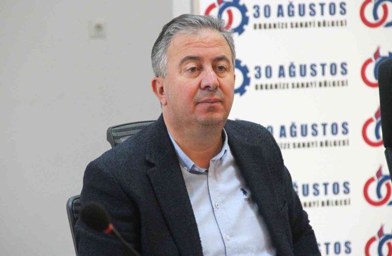 Kütahya 30 Ağustos OSB Başkan Vekili Mahmut Öztaş: 