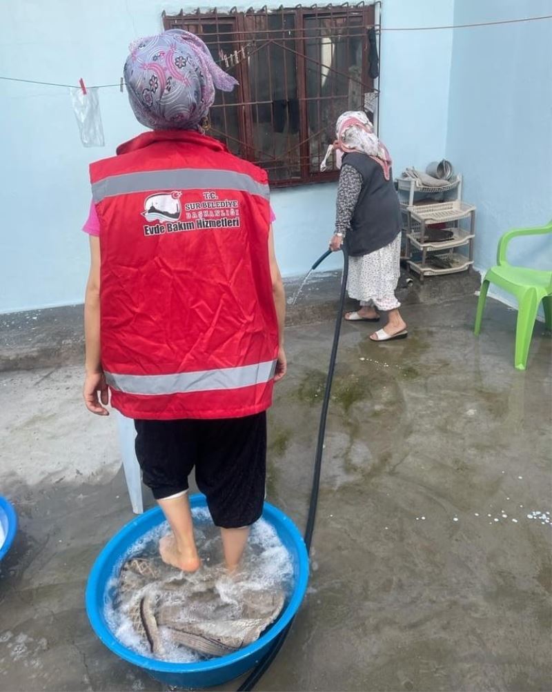 Sur’da 65 yaş ve üzeri vatandaşa ücretsiz bakım
