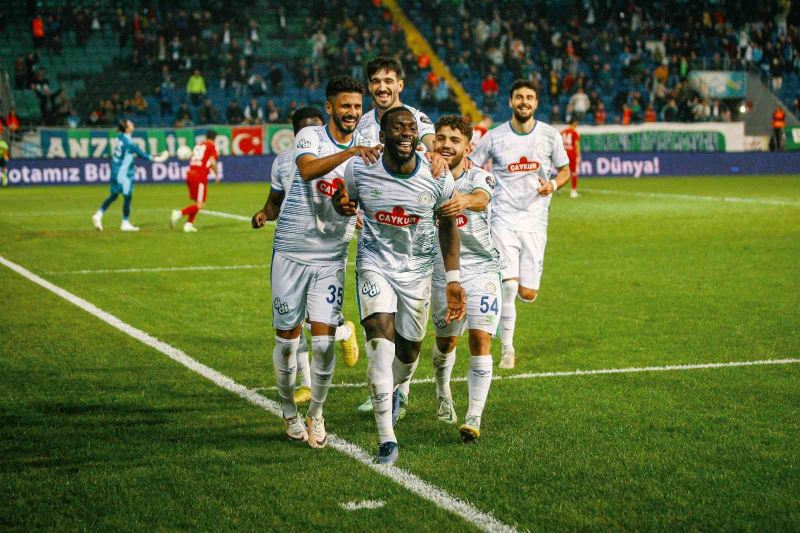 Spor Toto 1. Lig: Çaykur Rizespor: 1 - Boluspor: 0
