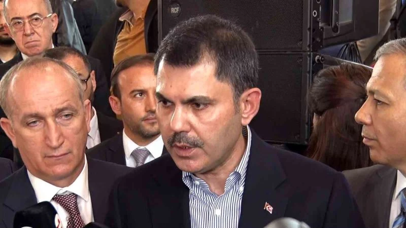 Çevre, Şehircilik ve İklim Değişikliği Bakanı Murat Kurum: “Depremle mücadele, terörle mücadele kadar önemlidir”