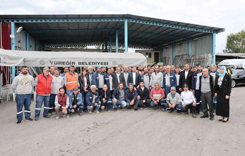 Başkan Kocaispir işçilerle buluştu: 