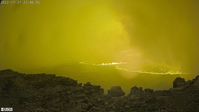 Hawaii’deki Mauna Loa Yanardağı’nda patlama
