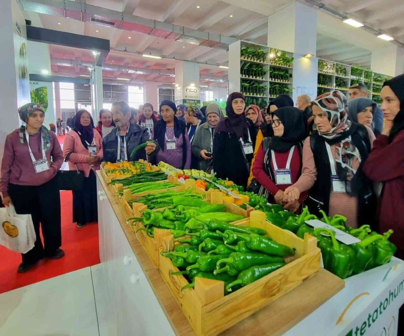 Tarımın sultanları Growtech’te inovasyon ürünü teknolojileri görme fırsatı buldu
