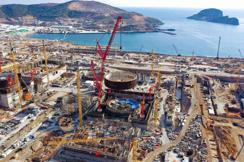 Akkuyu NGS’nin 3’üncü güç ünitesinde bir aşama daha tamamlandı
