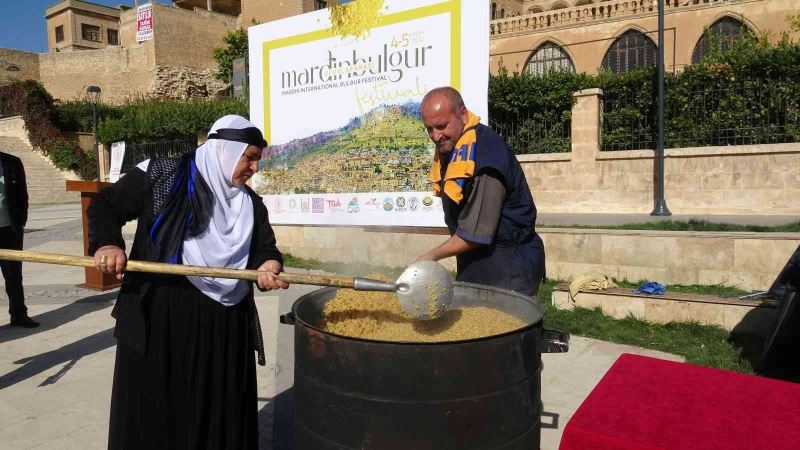 Bulgur festivali coşkuyla kutlandı
