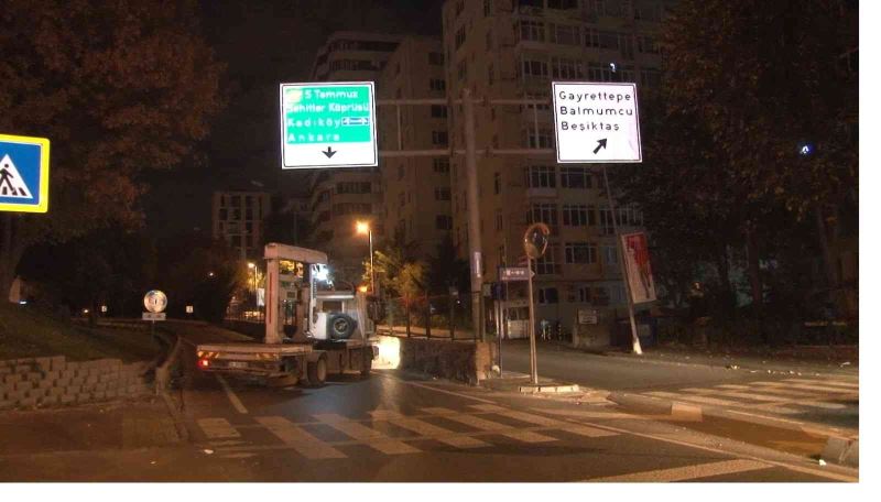 44’üncü İstanbul Maratonu için 15 Temmuz Şehitler Köprüsü araç trafiğine kapatıldı
