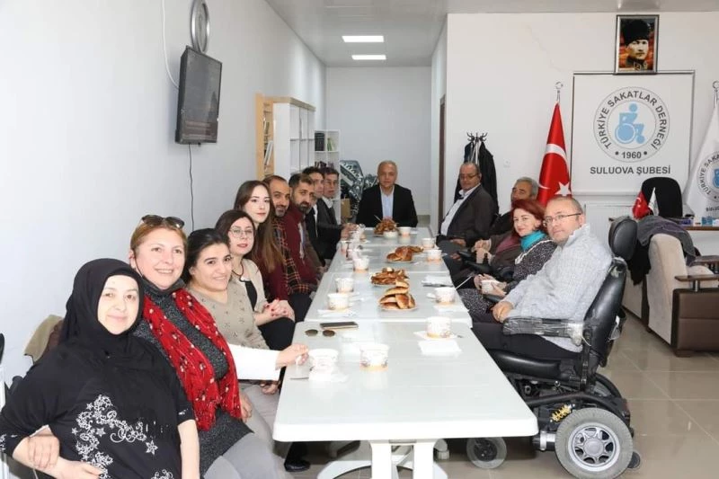 Başkan Üçok engellilere yeni dernek binası yaptırıyor
