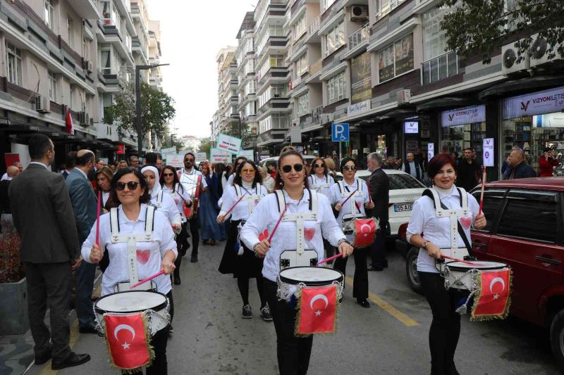 Organ bağışına dikkat çekmek için yürüdüler
