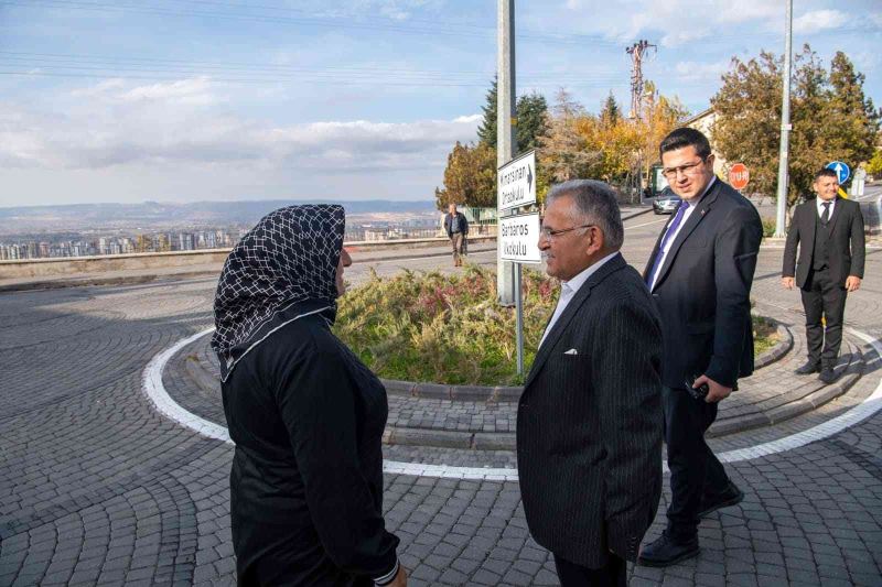 Başkan Büyükkılıç Mimarsinan Mahallesi’nde
