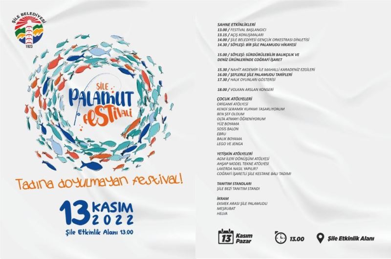 Şile Palamut Festivali başlıyor
