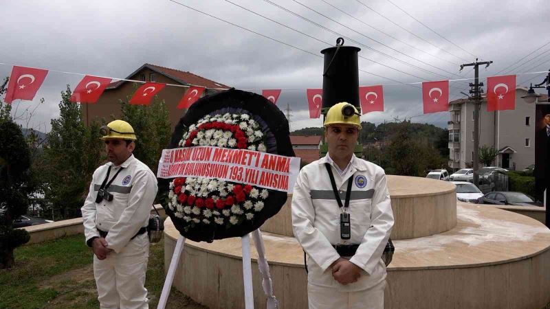 Uzun Mehmet kömürün bulunuşunun 193. yılında anıldı
