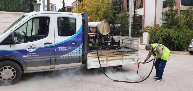 Elazığ’da  larva ile mücadele çalışmaları sürüyor
