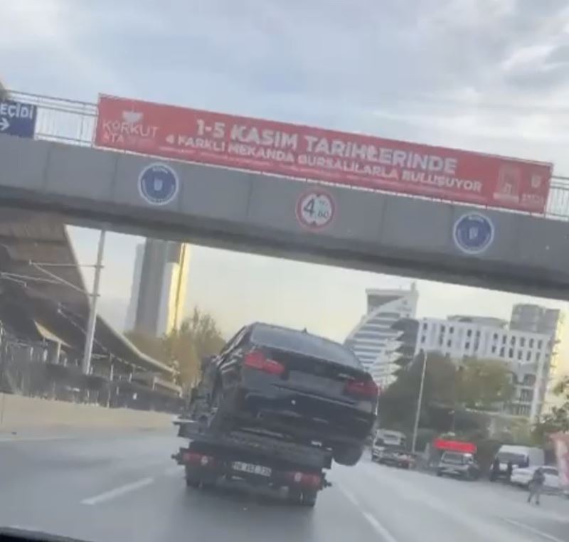 Bursa’da tehlikeli taşımacılık
