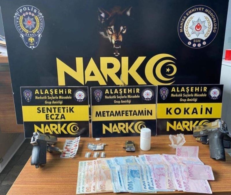 Alaşehir’de uyuşturucu operasyonu
