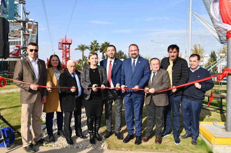 Çiğli Macera Parkı törenle açıldı
