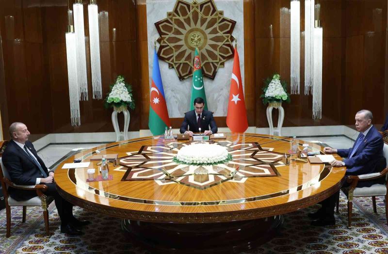 Cumhurbaşkanı Erdoğan: “Türkmen doğalgazının Batı pazarlarına nakline yönelik çalışmalara artık başlamamız gerekiyor”
