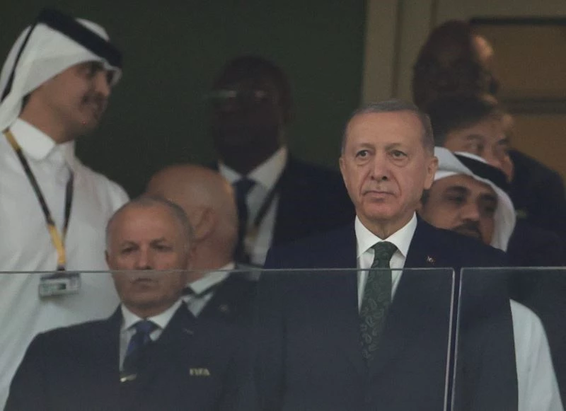 Cumhurbaşkanı Erdoğan, Dünya Kupası finalini izliyor
