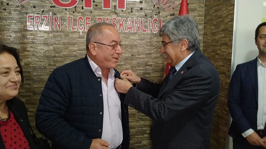 Erzin’de CHP’ye katılım