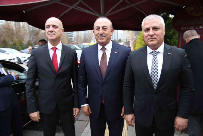 Bakan Çavuşoğlu, ALTSO heyetini kabul etti
