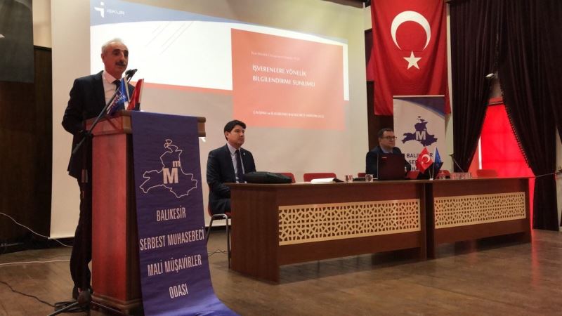 Bandırma’da işverenlere teşvik hakkında bilgilendirme semineri
