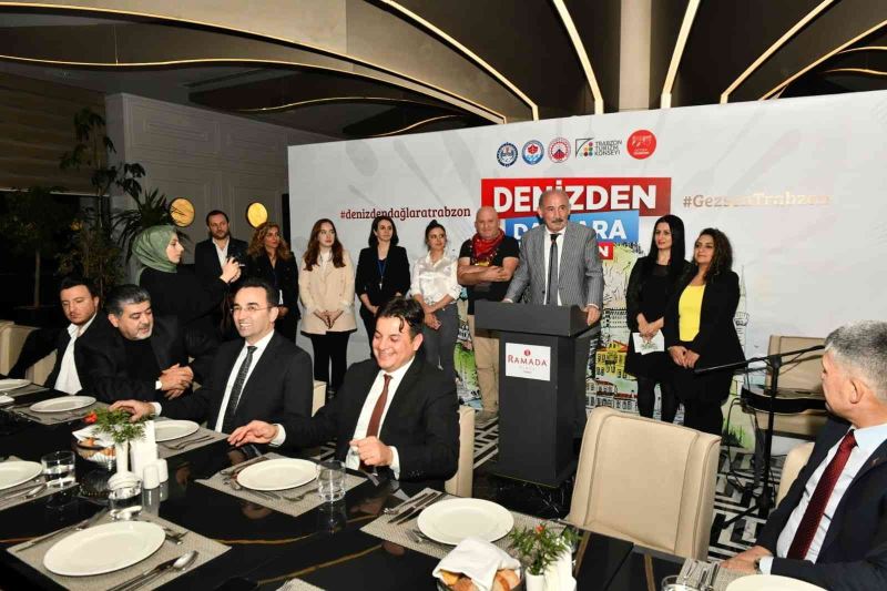 Türkiye’nin önde gelen isimleri ’Denizden Dağlara Trabzon’ etkinliğinde buluştu
