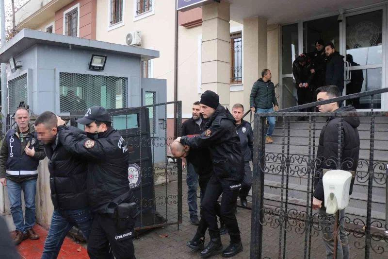 Silahlı çatışmada adliyeye sevk edilenler serbest kaldı
