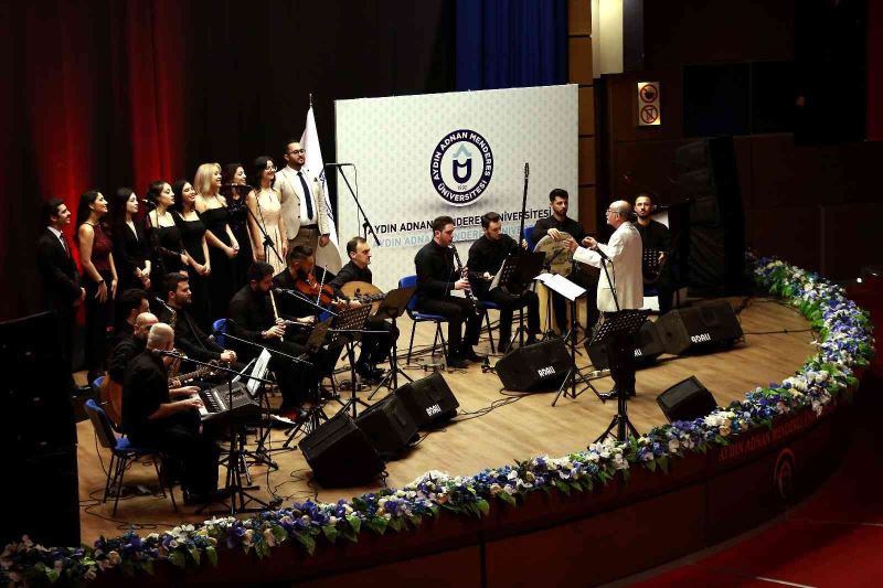 ADÜ Türk Sanat Müziği Korosu ’İstanbul Şarkıları’ konseri gerçekleşti
