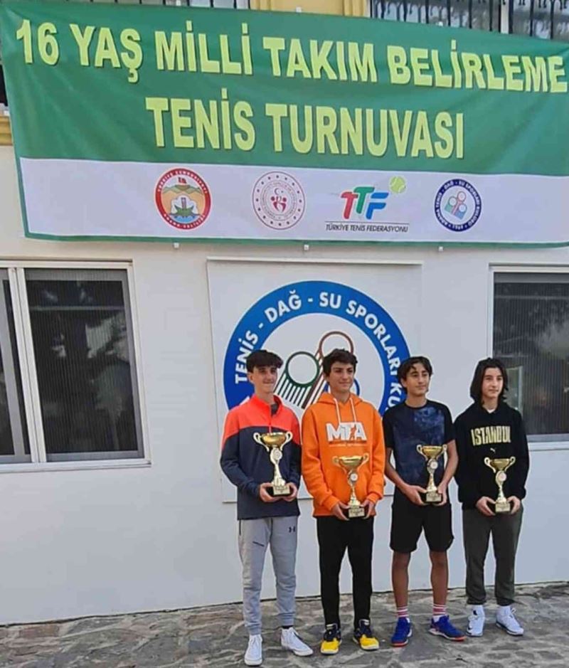 16 yaşındaki Muğlalı tenisçi Türkiye’yi temsil edecek
