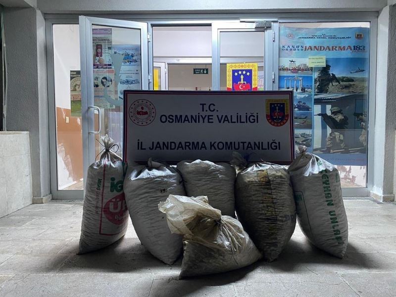 Osmaniye’de 300 kilo yerfıstığı çalan 2 şüpheli yakalandı