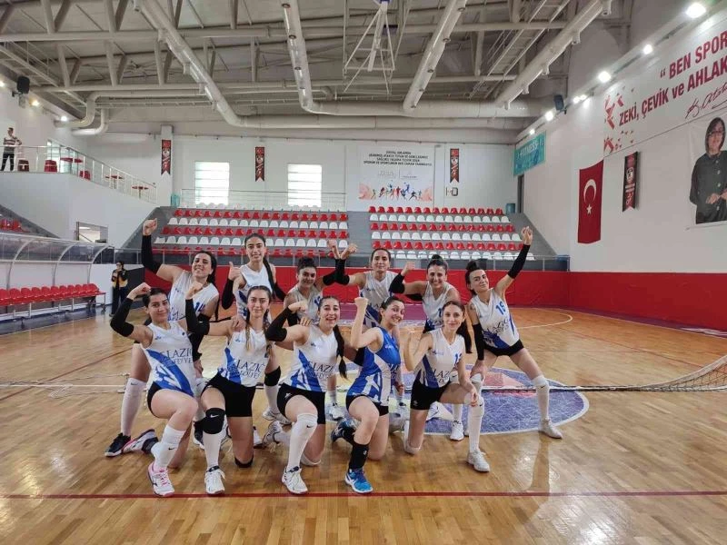 TVF Kadınlar 2. Lig: Ada Koleji Zeugma: 1 - Elazığ Belediyesi Voleybol: 3