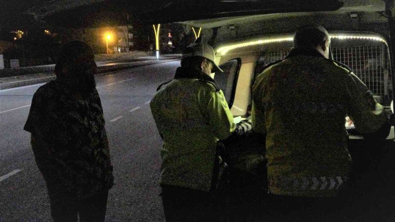 Alkollü sürücüler gece denetlemesine takıldı
