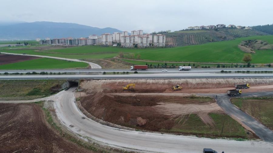 Osmaniye Sakızgediği otoban bağlantı yolu için çalışmalar başladı