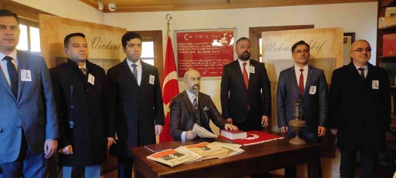 Vatan şairi Mehmet Akif Ersoy, çocukluğunun geçtiği müze evde anıldı
