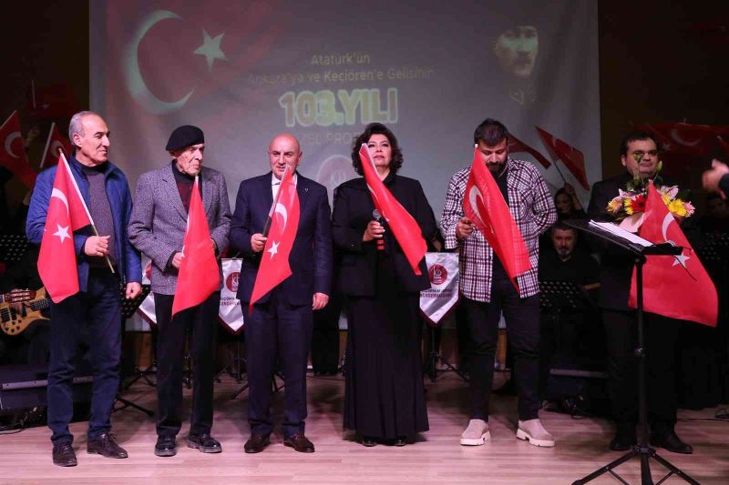 Keçiören’de Atatürk’ün Ankara’ya gelişinin yıl dönümü kutlandı
