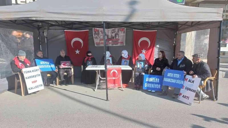 Muş’ta evlat nöbetine katılan ailelerin sayısı 44’e yükseldi
