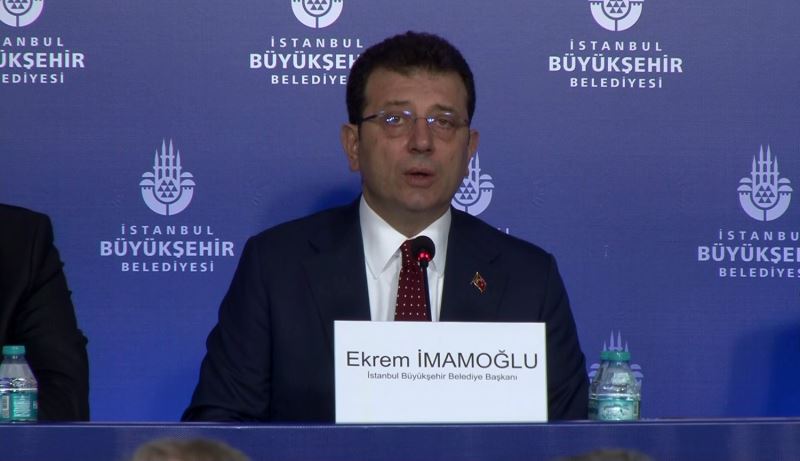 İBB Başkanı Ekrem İmamoğlu: 