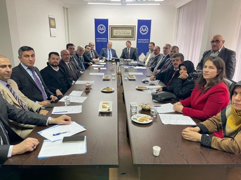 Eskişehir Cumhuriyet Başsavcılığı ve İl Müftülüğü arasında istişare toplantısı
