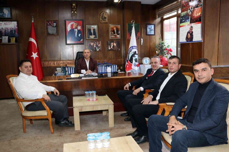 Zonguldak Belediye Başkanı Alan’dan Demir’e taziye ziyareti
