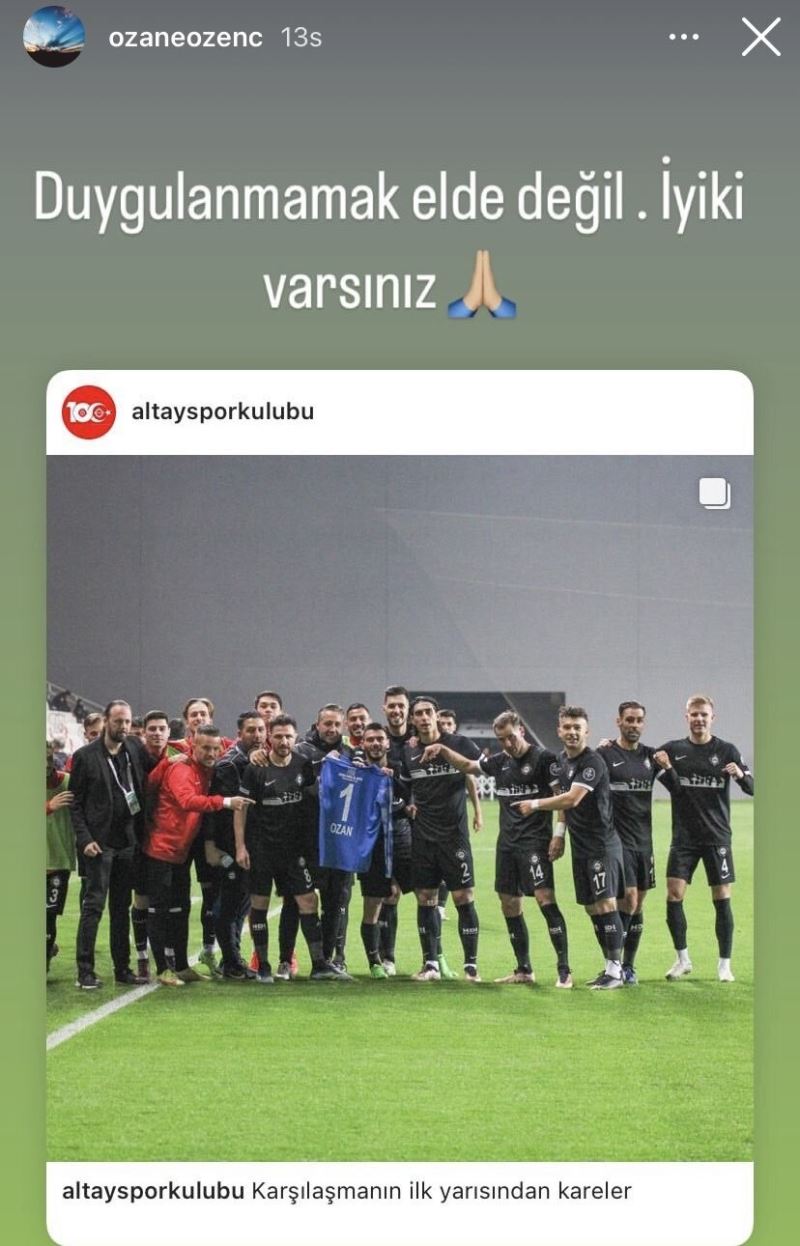 Saldırıya uğrayan Ozan, takımına sosyal medyadan cevap verdi
