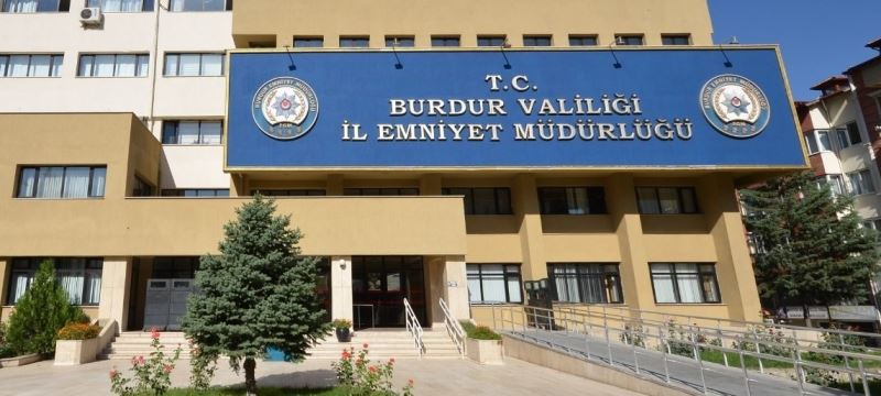 Burdur Emniyeti suçların aydınlatılmasında Türkiye’de ilk sırada
