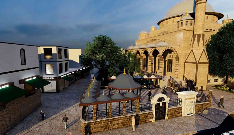 Rıdvan Paşa Camii’nde restorasyon başladı
